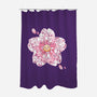 Sakura Foxes-None-Polyester-Shower Curtain-Vallina84