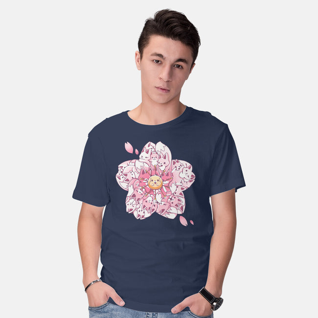 Sakura Foxes-Mens-Basic-Tee-Vallina84