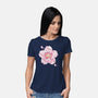 Sakura Foxes-Womens-Basic-Tee-Vallina84