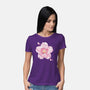 Sakura Foxes-Womens-Basic-Tee-Vallina84