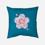 Sakura Foxes-None-Removable Cover-Throw Pillow-Vallina84