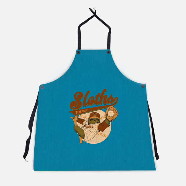 Go Sloths-Unisex-Kitchen-Apron-Hafaell