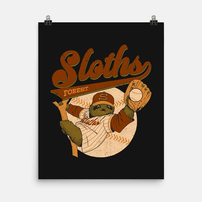 Go Sloths-None-Matte-Poster-Hafaell