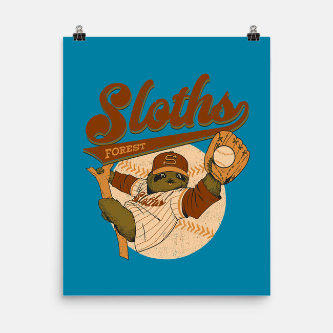 Go Sloths-None-Matte-Poster-Hafaell