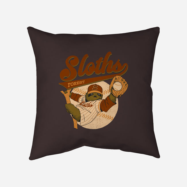 Go Sloths-None-Removable Cover w Insert-Throw Pillow-Hafaell