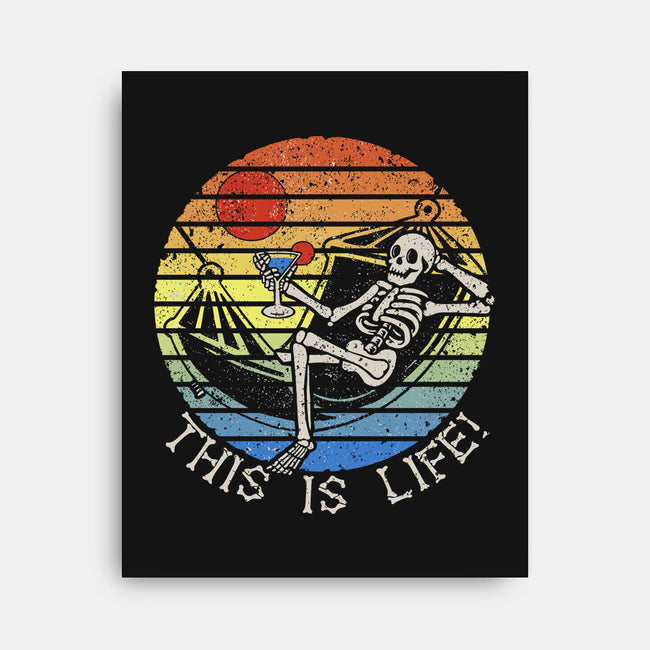 This Is Life-None-Stretched-Canvas-NMdesign