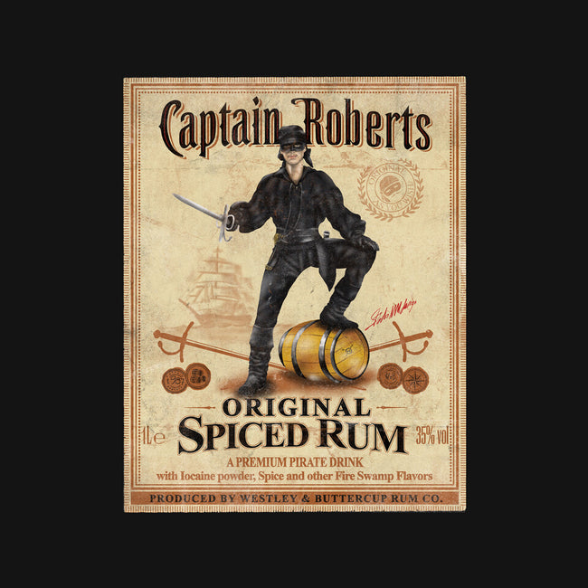 Captain Roberts Spiced Rum-Unisex-Kitchen-Apron-NMdesign