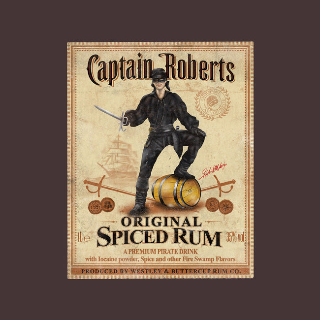 Captain Roberts Spiced Rum-Unisex-Kitchen-Apron-NMdesign