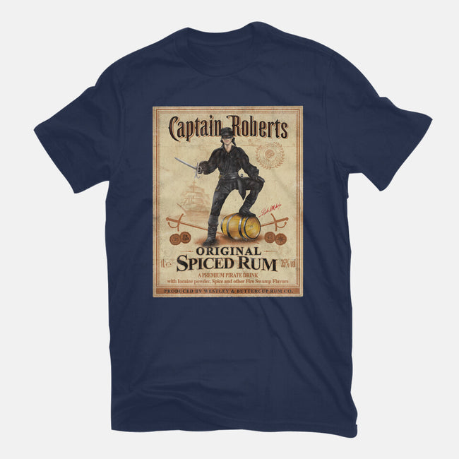 Captain Roberts Spiced Rum-Womens-Basic-Tee-NMdesign