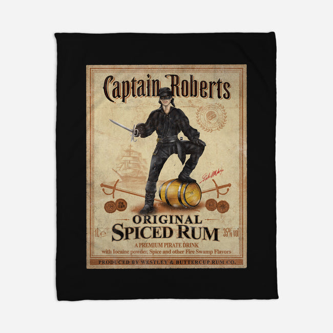 Captain Roberts Spiced Rum-None-Fleece-Blanket-NMdesign