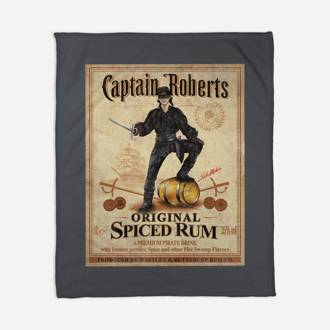 Captain Roberts Spiced Rum-None-Fleece-Blanket-NMdesign