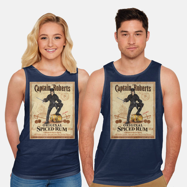 Captain Roberts Spiced Rum-Unisex-Basic-Tank-NMdesign