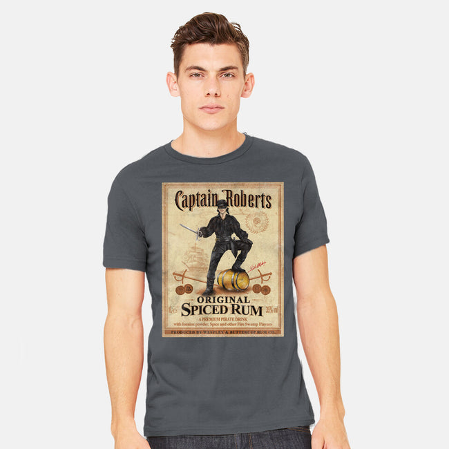 Captain Roberts Spiced Rum-Mens-Heavyweight-Tee-NMdesign