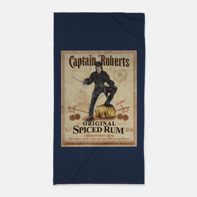 Captain Roberts Spiced Rum-None-Beach-Towel-NMdesign