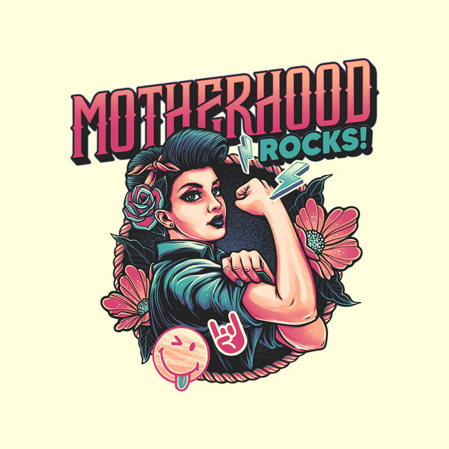 Motherhood Rocks-None-Beach-Towel-momma_gorilla