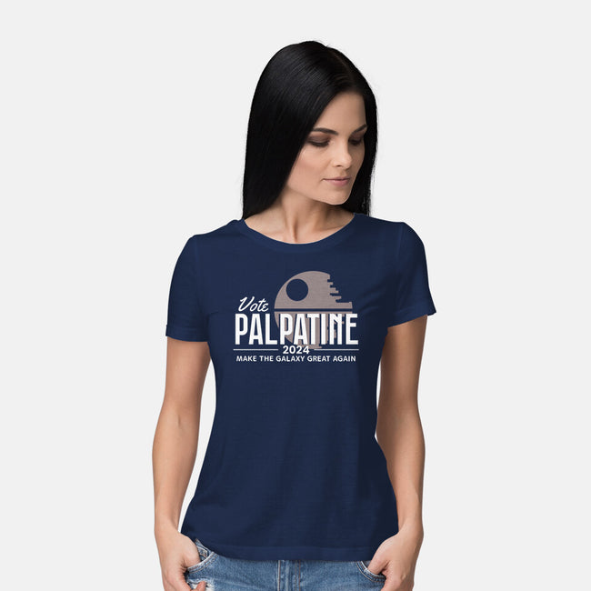 Make The Galaxy Great Again-Womens-Basic-Tee-Hive Fi Designs