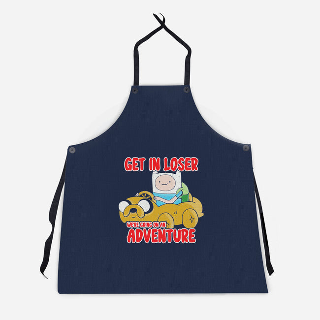 We're Going On An Adventure-Unisex-Kitchen-Apron-turborat14