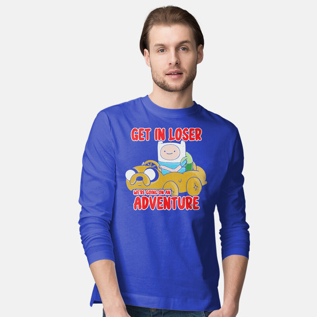 We're Going On An Adventure-Mens-Long Sleeved-Tee-turborat14