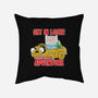 We're Going On An Adventure-None-Removable Cover-Throw Pillow-turborat14