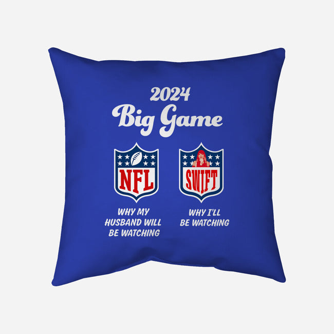 Big Game-None-Removable Cover-Throw Pillow-teefury