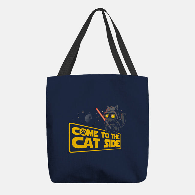 Come To The Cat Side-None-Basic Tote-Bag-erion_designs