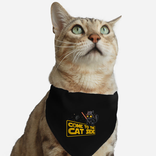 Come To The Cat Side-Cat-Adjustable-Pet Collar-erion_designs