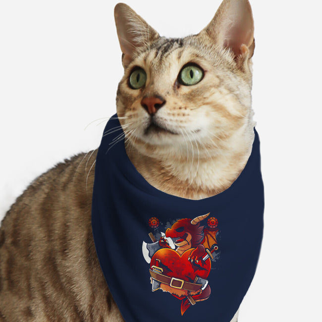 Love Barbarian-Cat-Bandana-Pet Collar-Vallina84