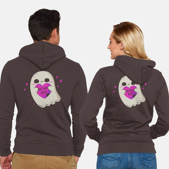 Be My Boo-Unisex-Zip-Up-Sweatshirt-xMorfina