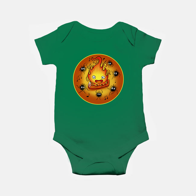 Dance Of Fire-Baby-Basic-Onesie-nickzzarto