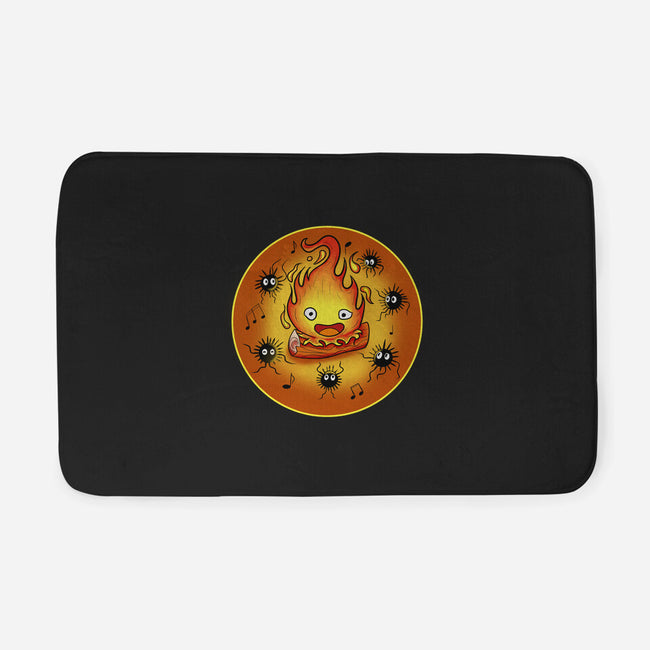 Dance Of Fire-None-Memory Foam-Bath Mat-nickzzarto