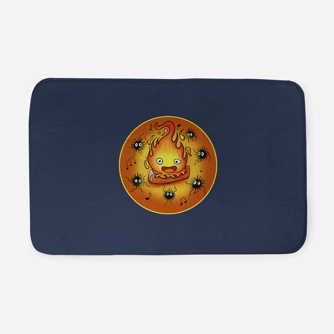 Dance Of Fire-None-Memory Foam-Bath Mat-nickzzarto