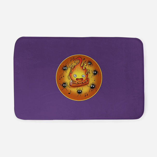 Dance Of Fire-None-Memory Foam-Bath Mat-nickzzarto