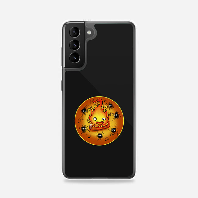 Dance Of Fire-Samsung-Snap-Phone Case-nickzzarto