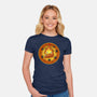 Dance Of Fire-Womens-Fitted-Tee-nickzzarto