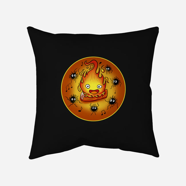 Dance Of Fire-None-Removable Cover-Throw Pillow-nickzzarto