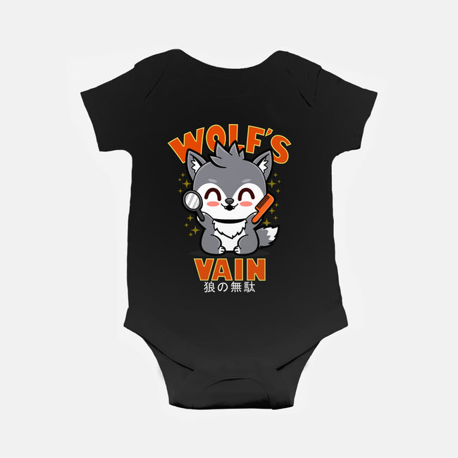 Wolf's Vain-Baby-Basic-Onesie-Boggs Nicolas