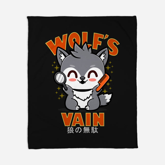 Wolf's Vain-None-Fleece-Blanket-Boggs Nicolas