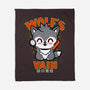 Wolf's Vain-None-Fleece-Blanket-Boggs Nicolas