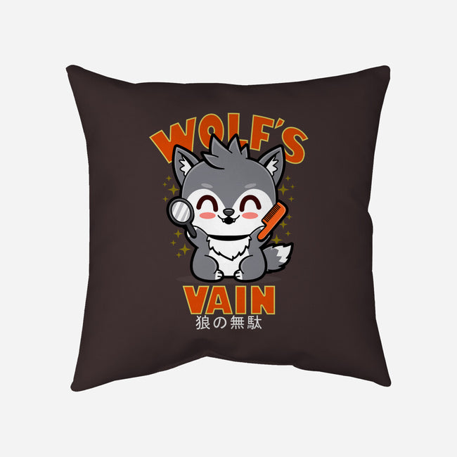 Wolf's Vain-None-Removable Cover-Throw Pillow-Boggs Nicolas