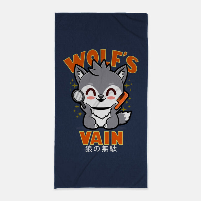 Wolf's Vain-None-Beach-Towel-Boggs Nicolas