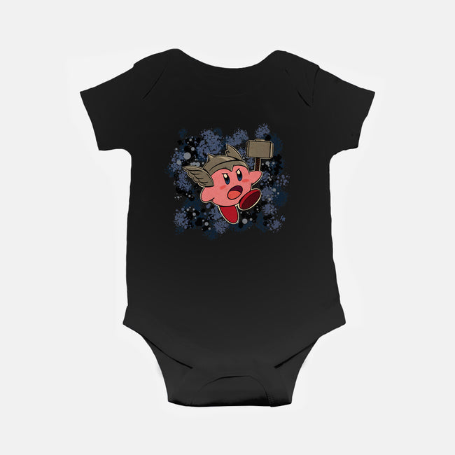 Kirby Krackle-Baby-Basic-Onesie-ligerlillie