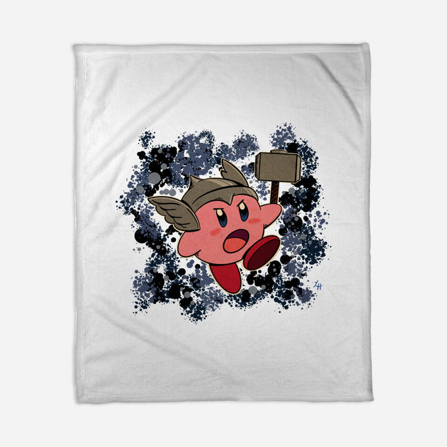 Kirby Krackle-None-Fleece-Blanket-ligerlillie