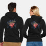 Kirby Krackle-Unisex-Zip-Up-Sweatshirt-ligerlillie