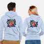 Kirby Krackle-Unisex-Zip-Up-Sweatshirt-ligerlillie