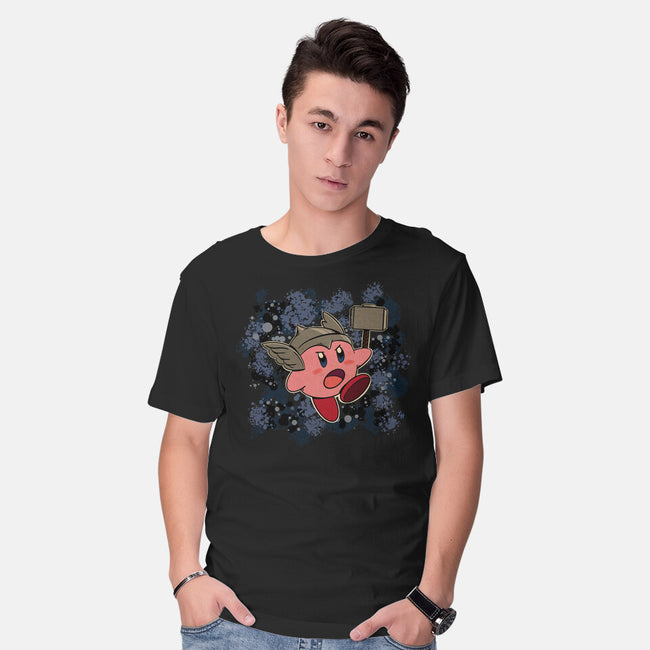 Kirby Krackle-Mens-Basic-Tee-ligerlillie