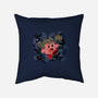 Kirby Krackle-None-Removable Cover-Throw Pillow-ligerlillie