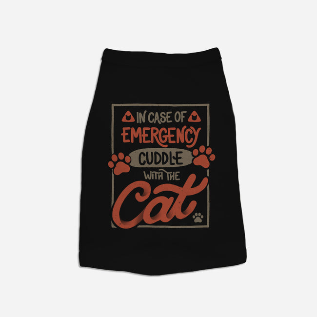 Cuddle With The Cat-Dog-Basic-Pet Tank-tobefonseca