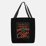 Cuddle With The Cat-None-Basic Tote-Bag-tobefonseca