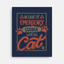 Cuddle With The Cat-None-Stretched-Canvas-tobefonseca