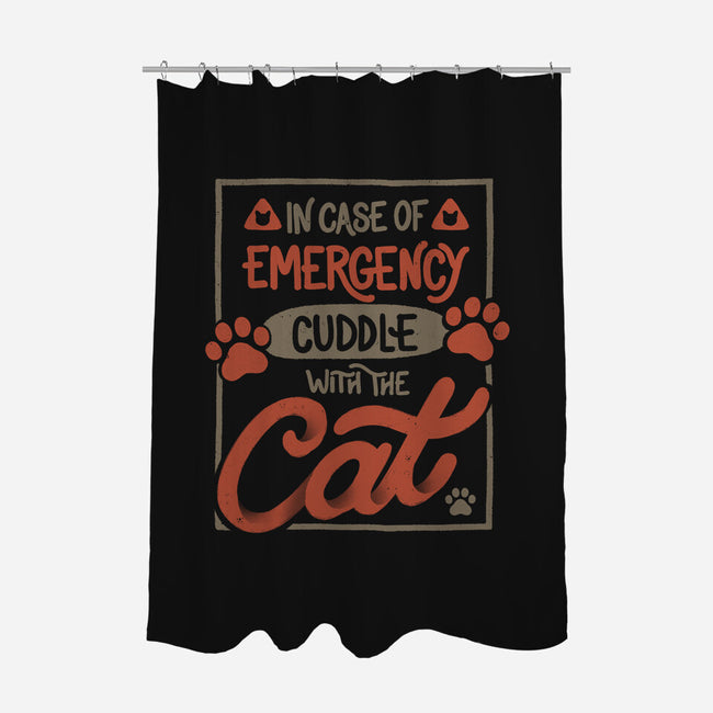 Cuddle With The Cat-None-Polyester-Shower Curtain-tobefonseca